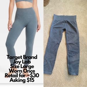 Women’s Target Brand Joy Lab Leggings size Large.  Worn one time.